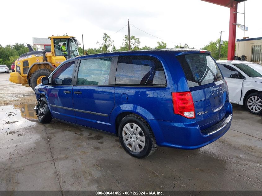 2013 Dodge Grand Caravan American Value Pkg VIN: 2C4RDGBG5DR757843 Lot: 39641452