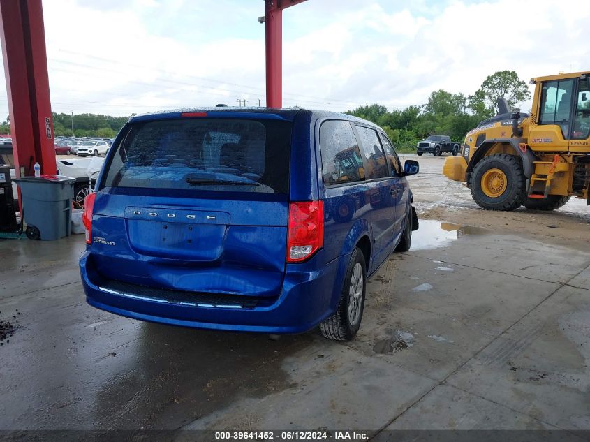 2013 Dodge Grand Caravan American Value Pkg VIN: 2C4RDGBG5DR757843 Lot: 39641452