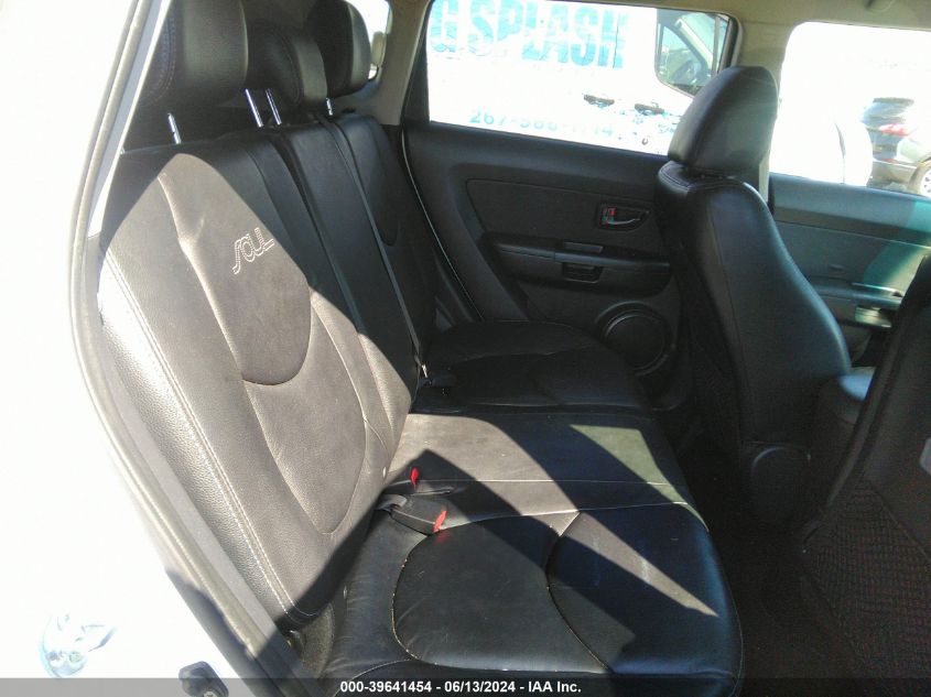 2011 Kia Soul + VIN: KNDJT2A21B7729271 Lot: 39641454