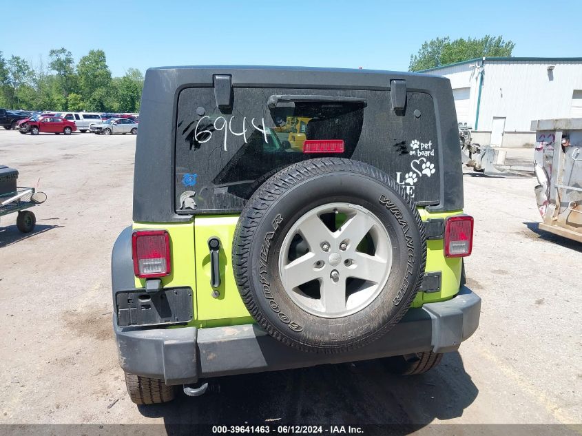 2016 Jeep Wrangler Sport VIN: 1C4AJWAG5GL306944 Lot: 39641463