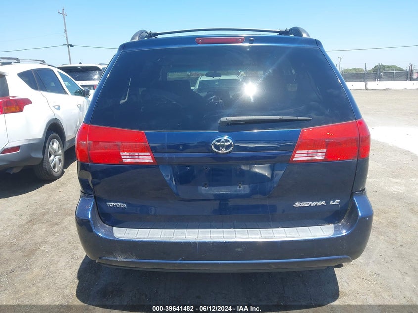 2004 Toyota Sienna Le VIN: 5TDZA23C84S193541 Lot: 39641482