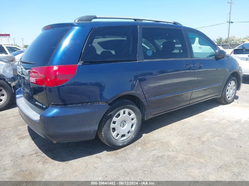 2004 Toyota Sienna Le VIN: 5TDZA23C84S193541 Lot: 39641482