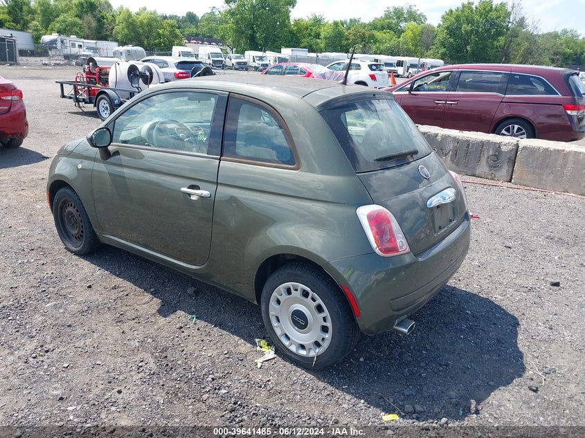 2013 Fiat 500 Pop VIN: 3C3CFFAR5DT743150 Lot: 39641485