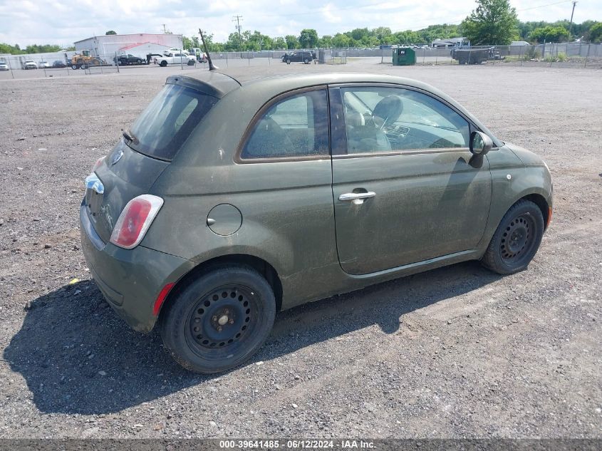 2013 Fiat 500 Pop VIN: 3C3CFFAR5DT743150 Lot: 39641485