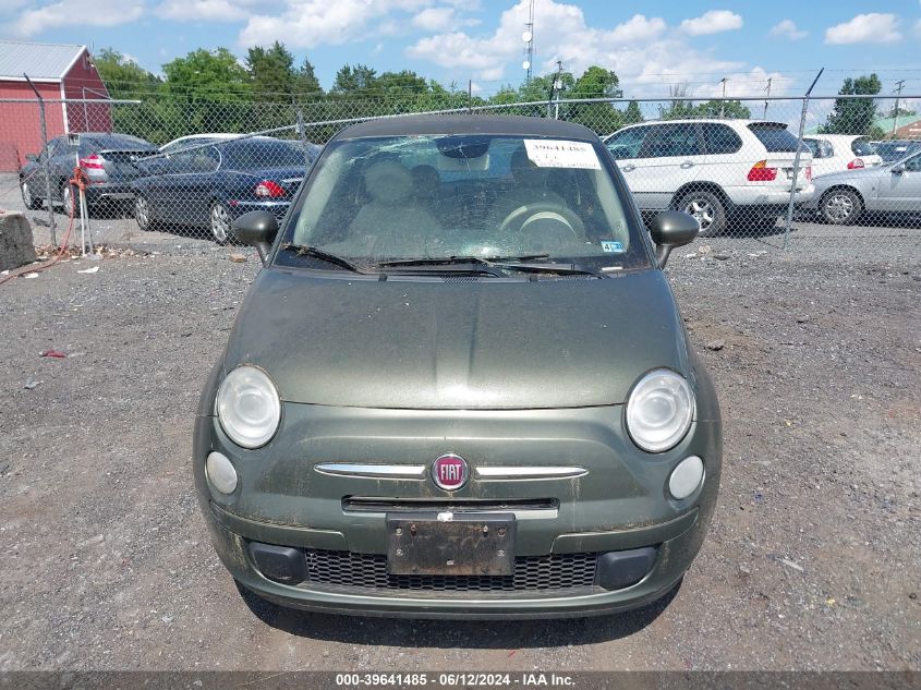 2013 Fiat 500 Pop VIN: 3C3CFFAR5DT743150 Lot: 39641485
