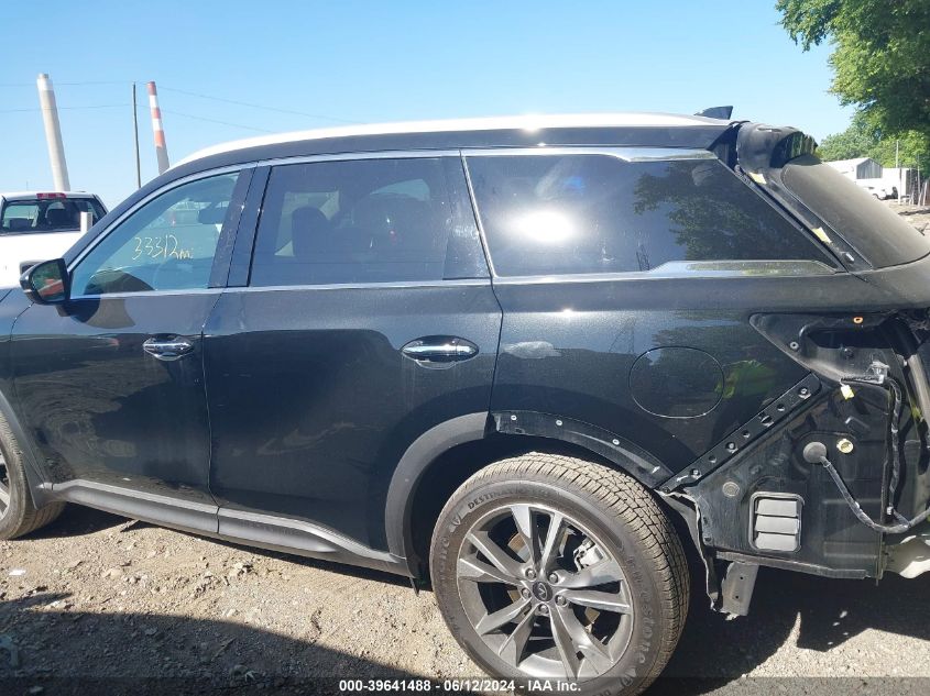 2022 Infiniti Qx60 Luxe Awd VIN: 5N1DL1FS5NC338762 Lot: 39641488