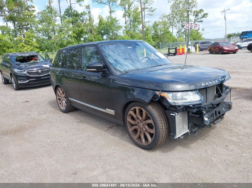 SALGS2PF7GA310254 2016 LAND ROVER RANGE ROVER - Image 1