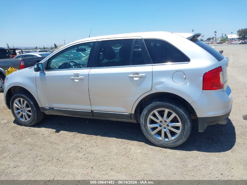 2014 Ford Edge Limited VIN: 2FMDK3KC8EBA08045 Lot: 39641492