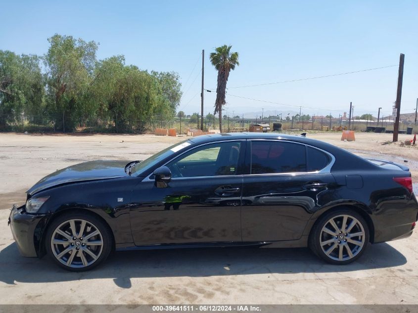 2013 Lexus Gs 350 VIN: JTHBE1BL4D5028849 Lot: 39641511