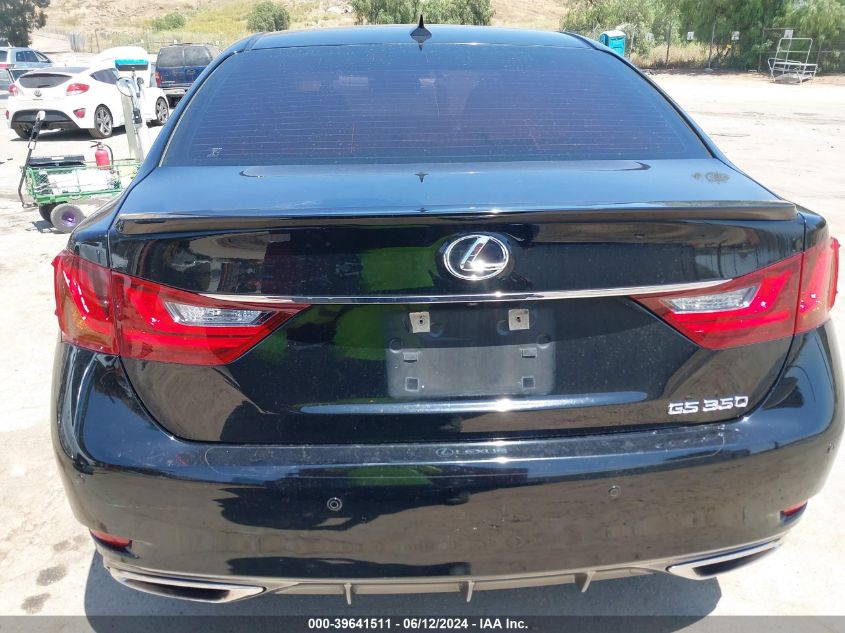 2013 Lexus Gs 350 VIN: JTHBE1BL4D5028849 Lot: 39641511