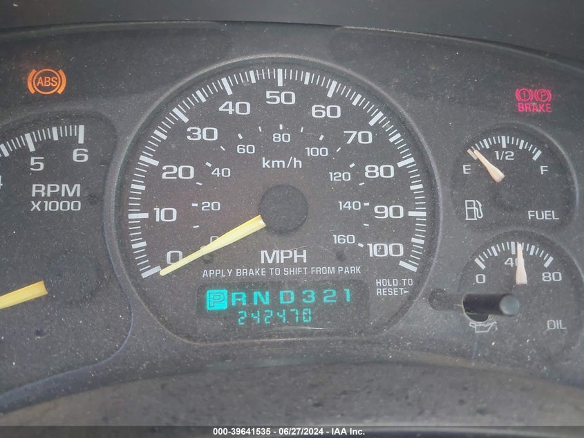 2001 Chevrolet Silverado 1500 Lt VIN: 1GCEK19T81E144046 Lot: 39641535