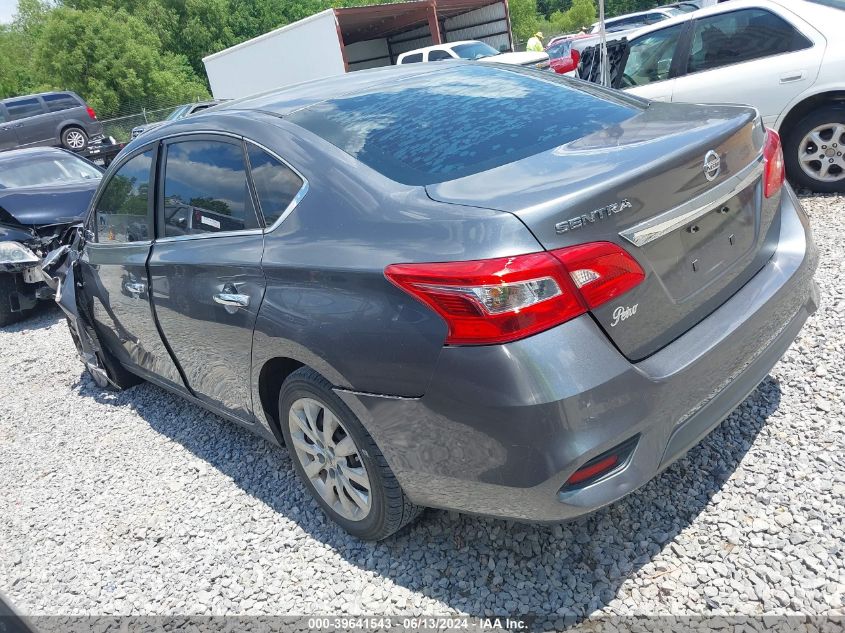 2018 Nissan Sentra S VIN: 3N1AB7AP6JY302258 Lot: 39641543