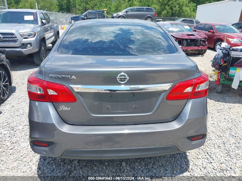 2018 Nissan Sentra S VIN: 3N1AB7AP6JY302258 Lot: 39641543