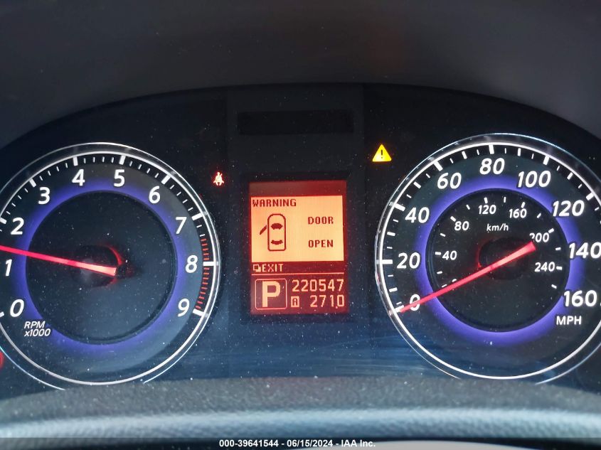 2009 Infiniti G37X VIN: JNKCV61F49M364415 Lot: 39641544