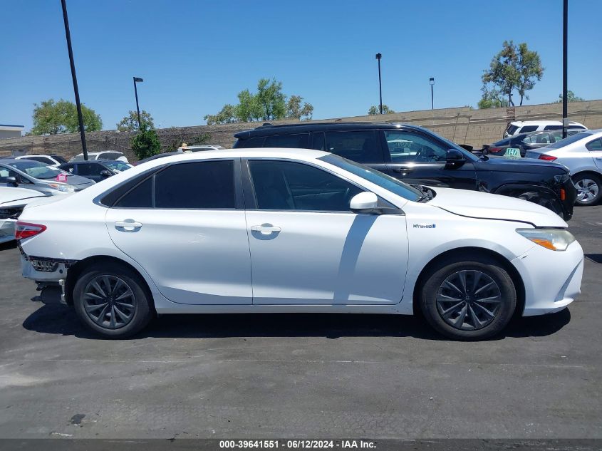 2016 Toyota Camry Hybrid Le VIN: 4T1BD1FK5GU195328 Lot: 39641551