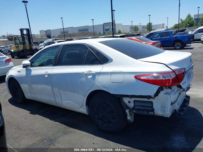 2016 Toyota Camry Hybrid Le VIN: 4T1BD1FK5GU195328 Lot: 39641551