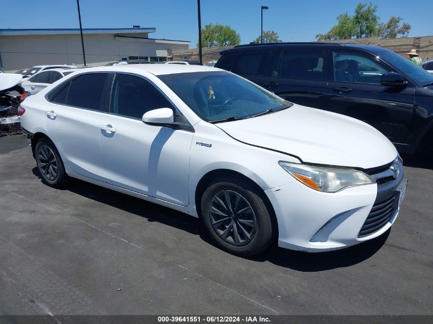 2016 Toyota Camry Hybrid Le VIN: 4T1BD1FK5GU195328 Lot: 39641551