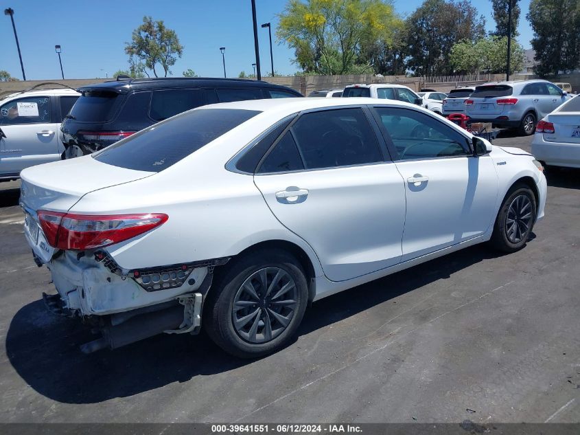 2016 Toyota Camry Hybrid Le VIN: 4T1BD1FK5GU195328 Lot: 39641551