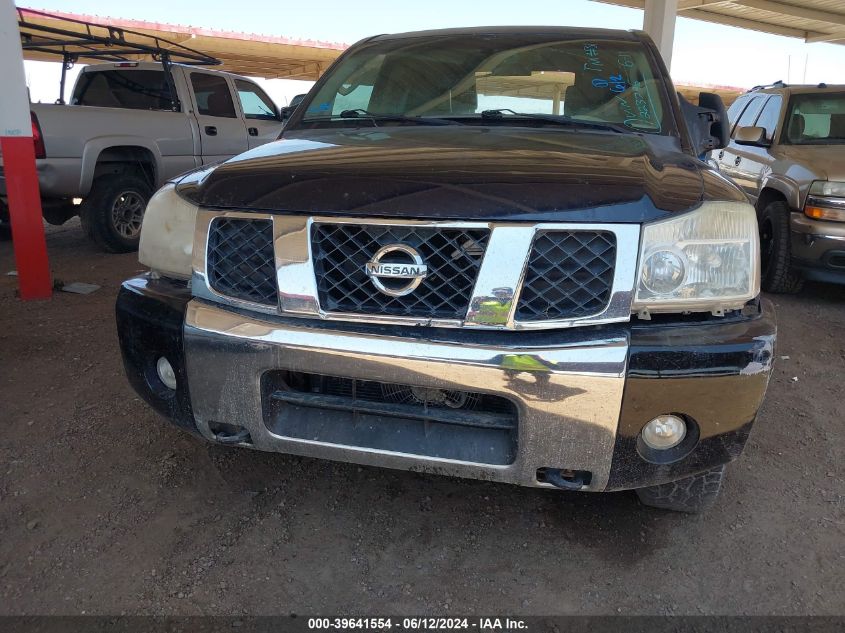 2007 Nissan Titan Le VIN: 1N6BA07B87N223796 Lot: 39641554