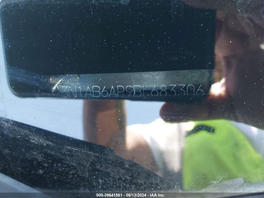 2011 Nissan Sentra 2.0S VIN: 3N1AB6AP9BL683306 Lot: 39641561