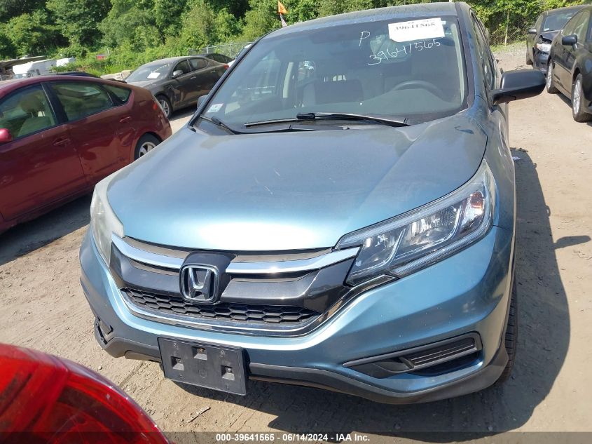 2015 Honda Cr-V Lx VIN: 5J6RM4H30FL021269 Lot: 39641565