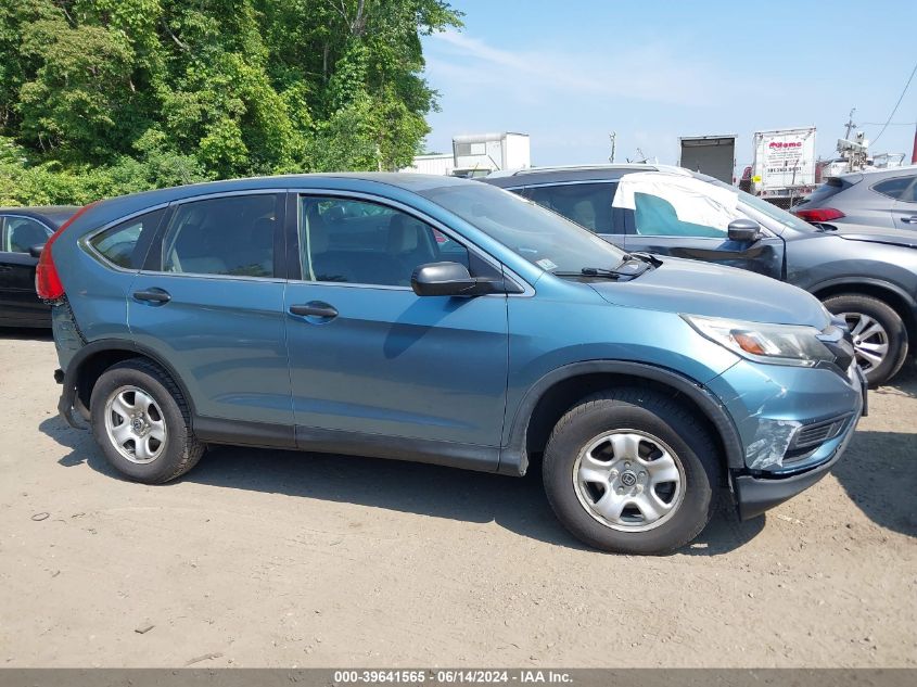 2015 Honda Cr-V Lx VIN: 5J6RM4H30FL021269 Lot: 39641565