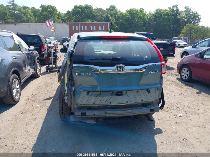 2015 Honda Cr-V Lx VIN: 5J6RM4H30FL021269 Lot: 39641565