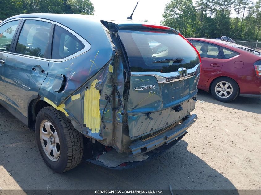 2015 Honda Cr-V Lx VIN: 5J6RM4H30FL021269 Lot: 39641565