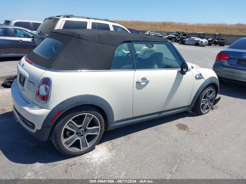 2013 Mini Convertible Cooper S VIN: WMWZP3C55DT705504 Lot: 39641566