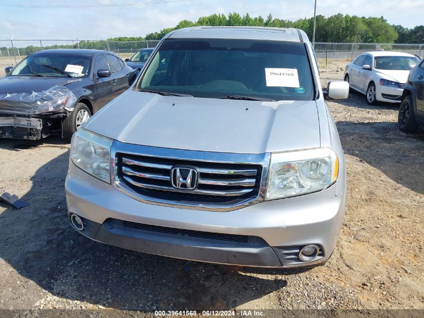 2013 Honda Pilot Ex-L VIN: 5FNYF3H55DB007309 Lot: 39641568