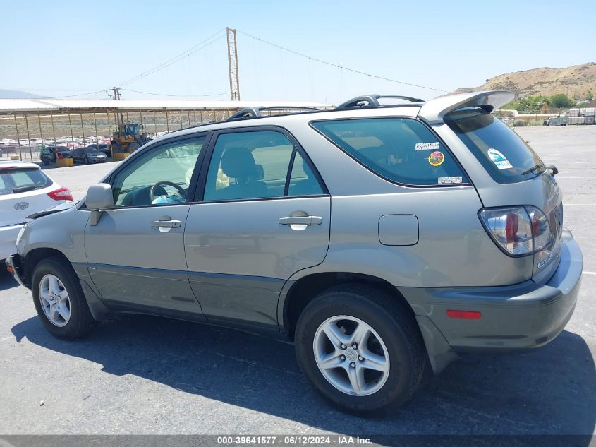 2003 Lexus Rx 300 VIN: JTJHF10U330313734 Lot: 39641577