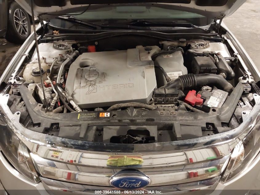 2012 Ford Fusion Hybrid VIN: 3FADP0L36CR216707 Lot: 39641588