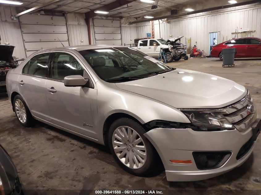 2012 Ford Fusion Hybrid VIN: 3FADP0L36CR216707 Lot: 39641588