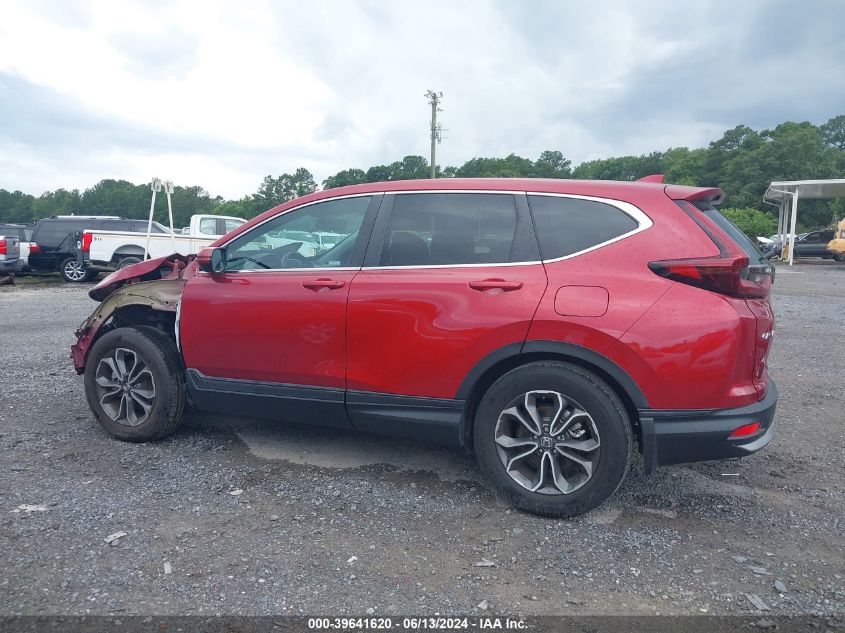 2022 Honda Cr-V 2Wd Ex-L VIN: 5J6RW1H85NA007771 Lot: 39641620