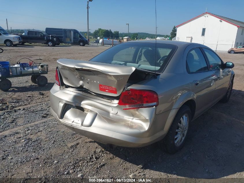 2003 Chrysler Sebring Lx VIN: 1C3EL46T53N534757 Lot: 39641621