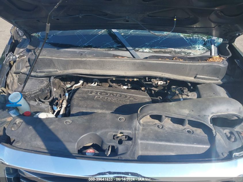 2012 Honda Pilot Ex-L VIN: 5FNYF4H50CB012423 Lot: 39641633