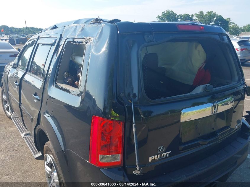 2012 Honda Pilot Ex-L VIN: 5FNYF4H50CB012423 Lot: 39641633