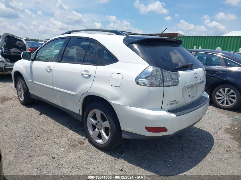 2007 Lexus Rx 350 VIN: 2T2GK31U37C019892 Lot: 39641635