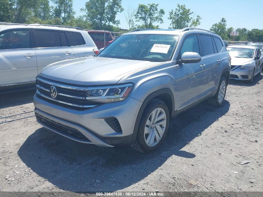 2021 Volkswagen Atlas 3.6L V6 Sel VIN: 1V2BR2CA8MC517841 Lot: 39641638