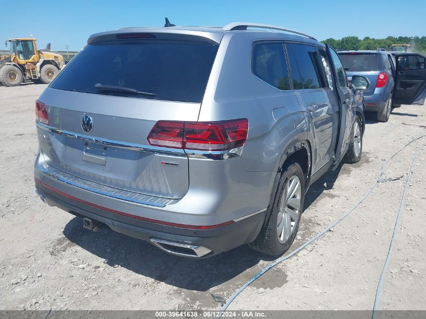 2021 Volkswagen Atlas 3.6L V6 Sel VIN: 1V2BR2CA8MC517841 Lot: 39641638