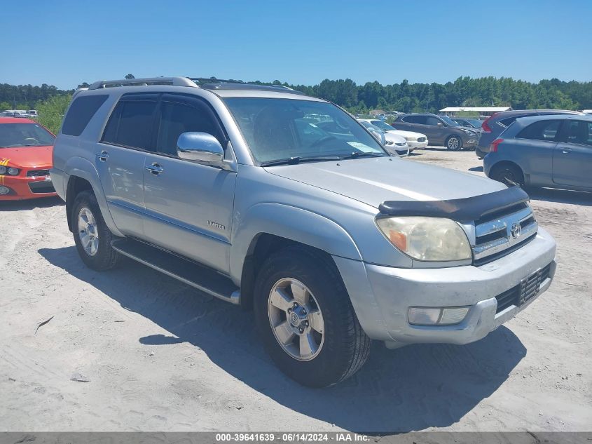 2003 Toyota 4Runner Limited V6 VIN: JTEZU17R030006533 Lot: 39641639