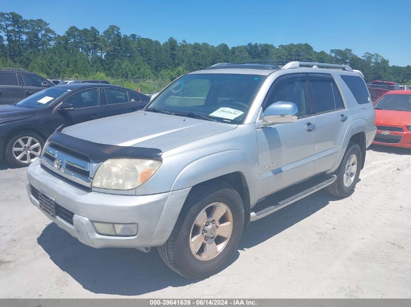 2003 Toyota 4Runner Limited V6 VIN: JTEZU17R030006533 Lot: 39641639