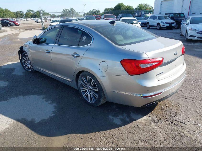 VIN KNALN4D75F5168495 2015 KIA Cadenza, Premium no.3