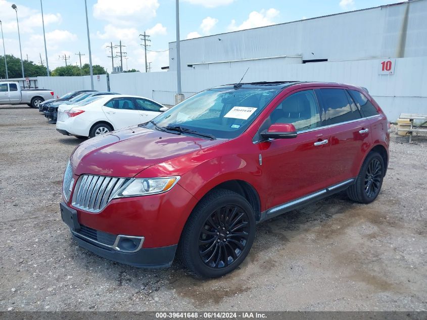 2013 Lincoln Mkx VIN: 2LMDJ6JKXDBL28936 Lot: 39641648