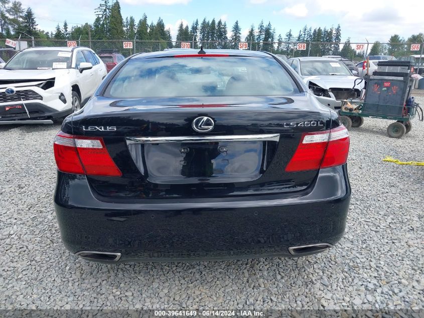 2007 Lexus Ls 460 L VIN: JTHGL46F775001909 Lot: 39641649