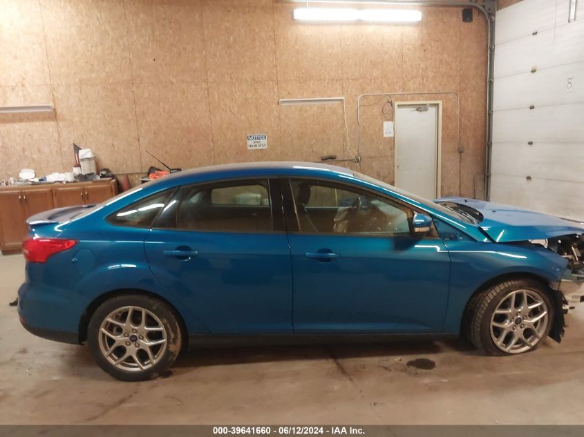 2015 Ford Focus Se VIN: 1FADP3F2XFL240046 Lot: 39641660