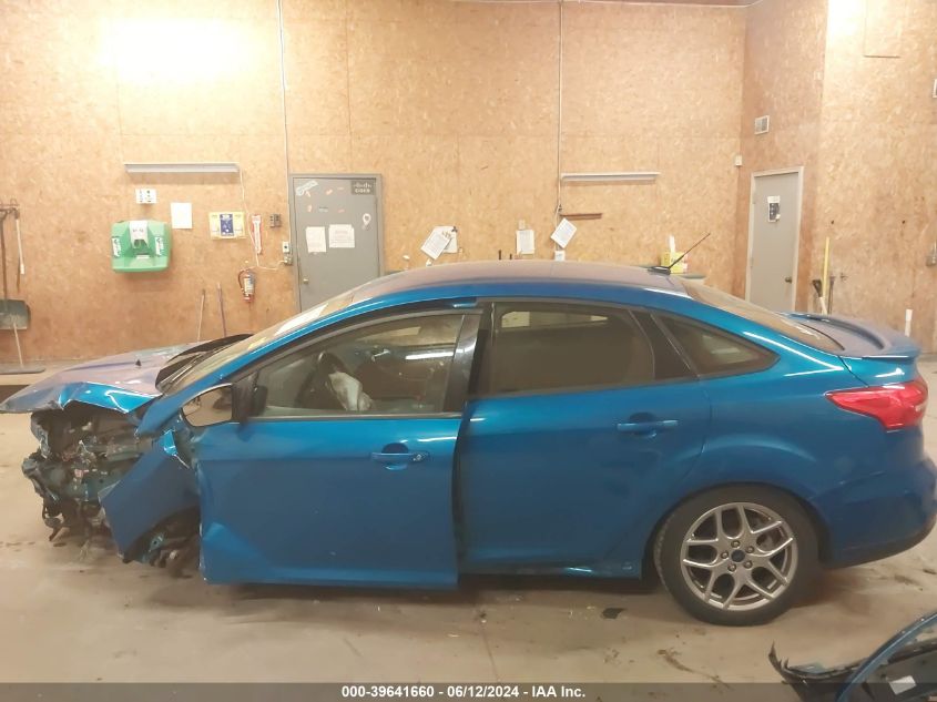 2015 Ford Focus Se VIN: 1FADP3F2XFL240046 Lot: 39641660