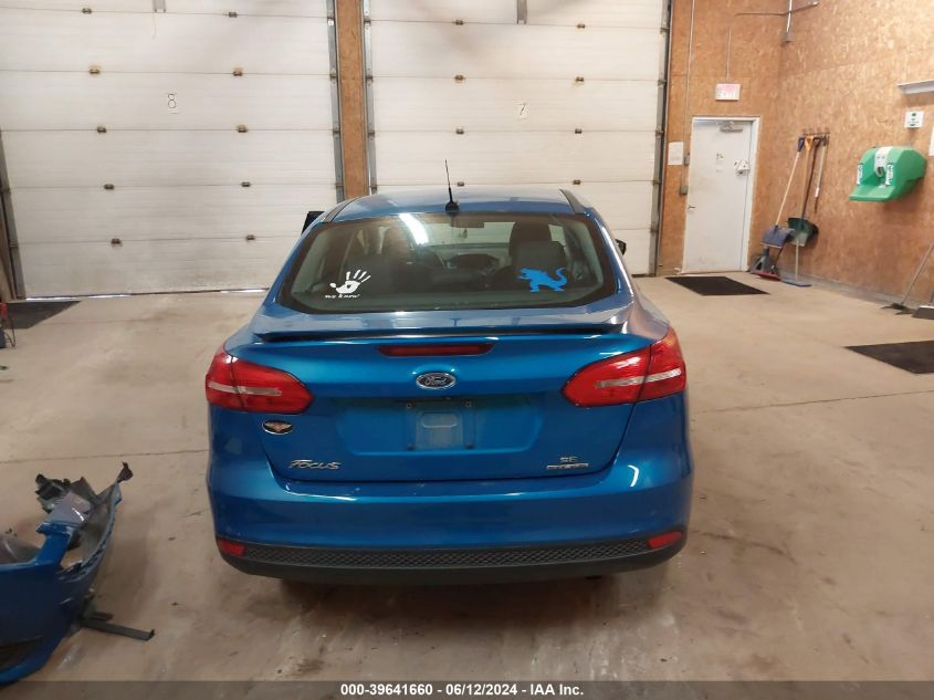 2015 Ford Focus Se VIN: 1FADP3F2XFL240046 Lot: 39641660