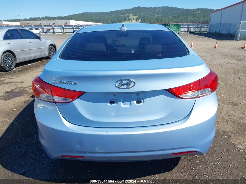 2013 Hyundai Elantra Gls VIN: KMHDH4AE4DU491260 Lot: 39641664