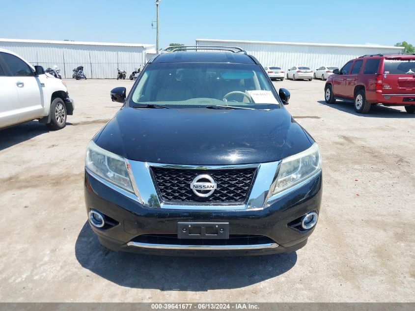 2013 Nissan Pathfinder Platinum VIN: 5N1AR2MNXDC642866 Lot: 39641677